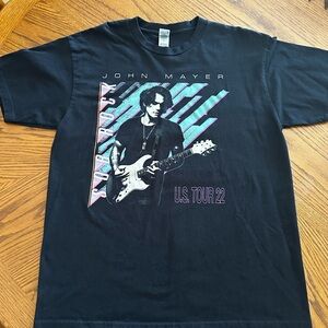 John Mayer Sob Rock U.S. Tour 2022 Concert T-Shirt Black Unisex Large